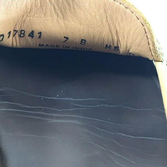 Cole Haan Shoes Womens 7 B Brown Leather Slip On Loafers Flat D17841 Work Casual - Picture 6 of 12